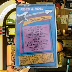 Rock and Roll Cassette Tapes Volume 3 Around the Clock, At the Hop, Seventeen